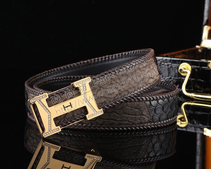 HERMES皮帶 原單品質 2019新品 進口小牛皮 愛馬仕男士腰帶 雙面男皮帶  hgh1937